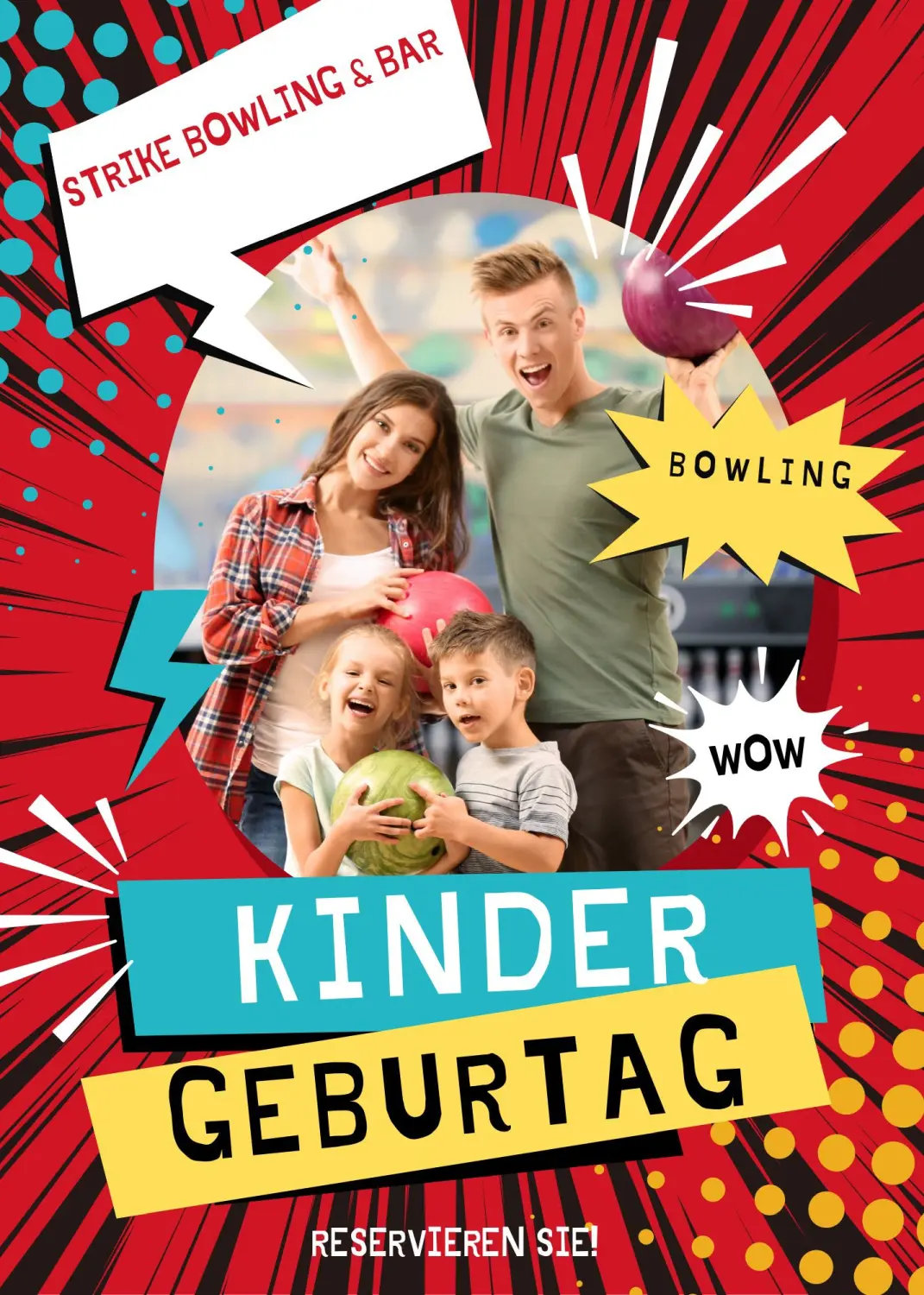Strike Bowling & Bar - Kindergeburtstag-Event